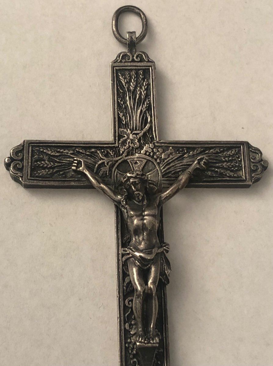 19th Century Silver Cross-photo-4