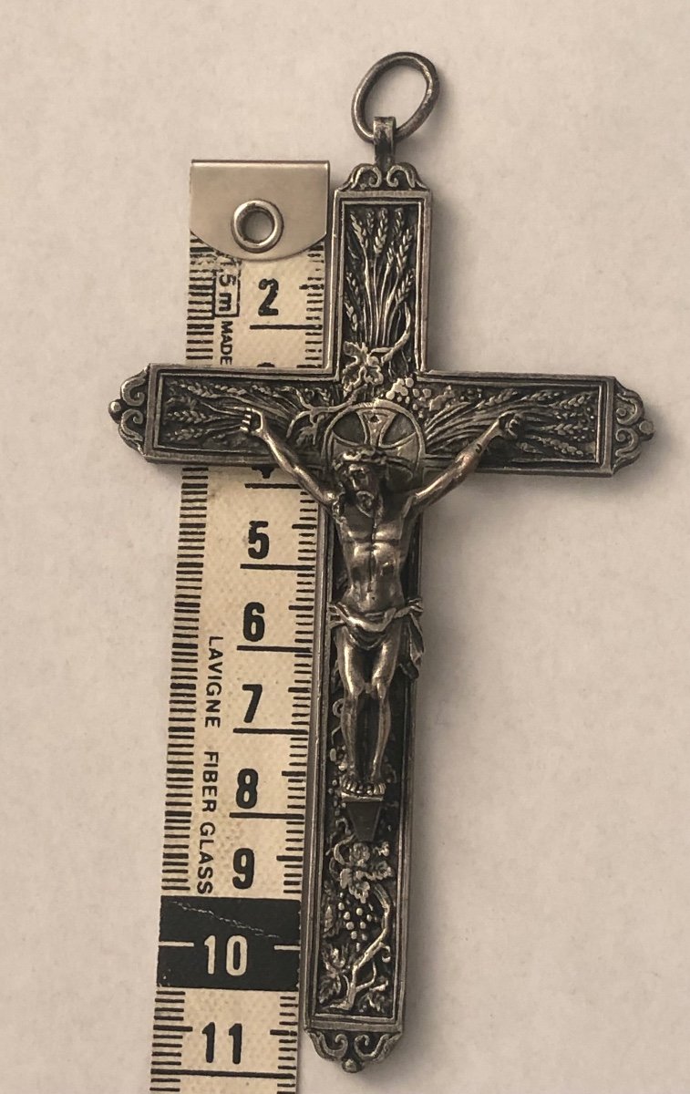 19th Century Silver Cross-photo-3