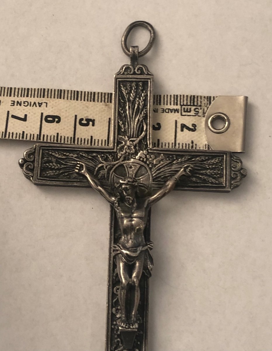 19th Century Silver Cross-photo-4