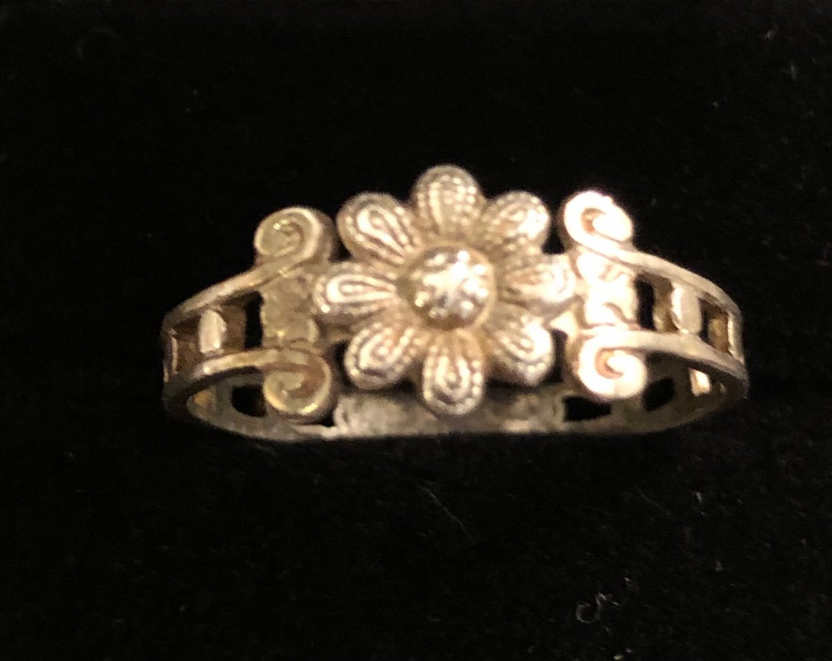 19th Century Silver Ring-photo-2