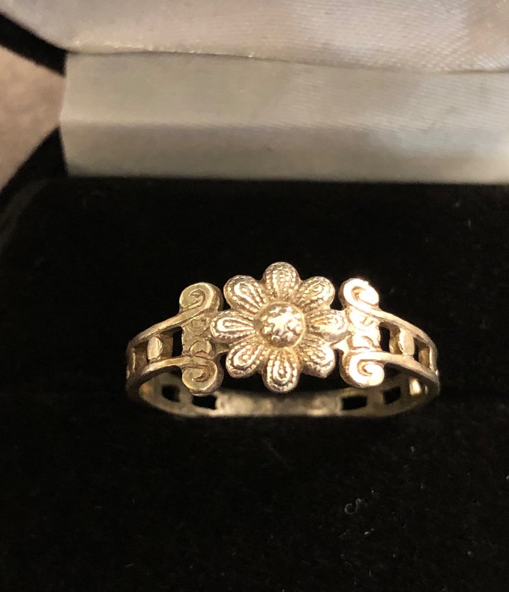 19th Century Silver Ring-photo-3