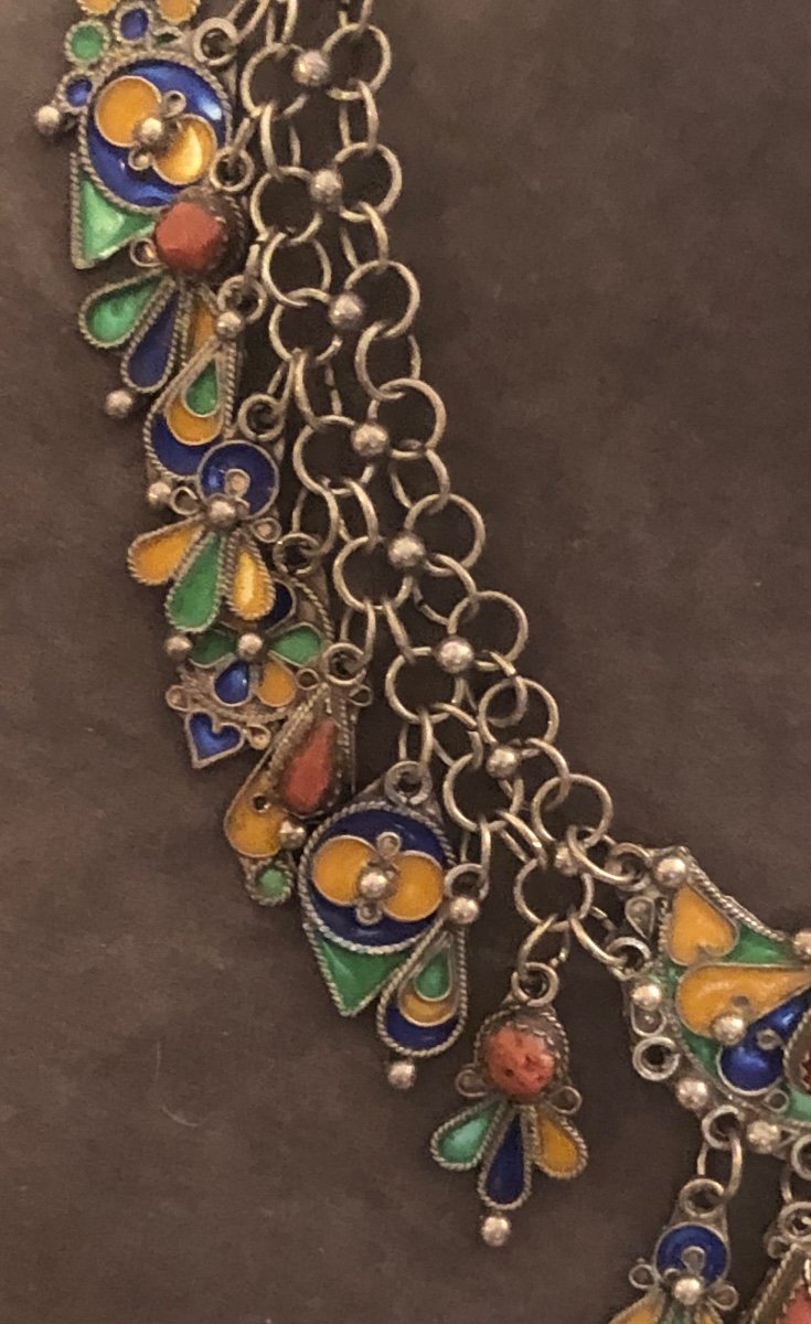 Collier Berbère Argent -photo-3