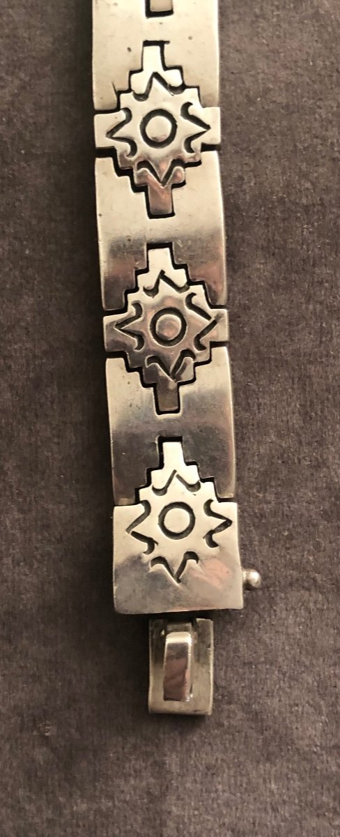 Silver / Mexican Bracelet -photo-1