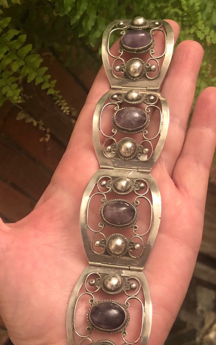 Mexican Silver Bracelet -photo-1