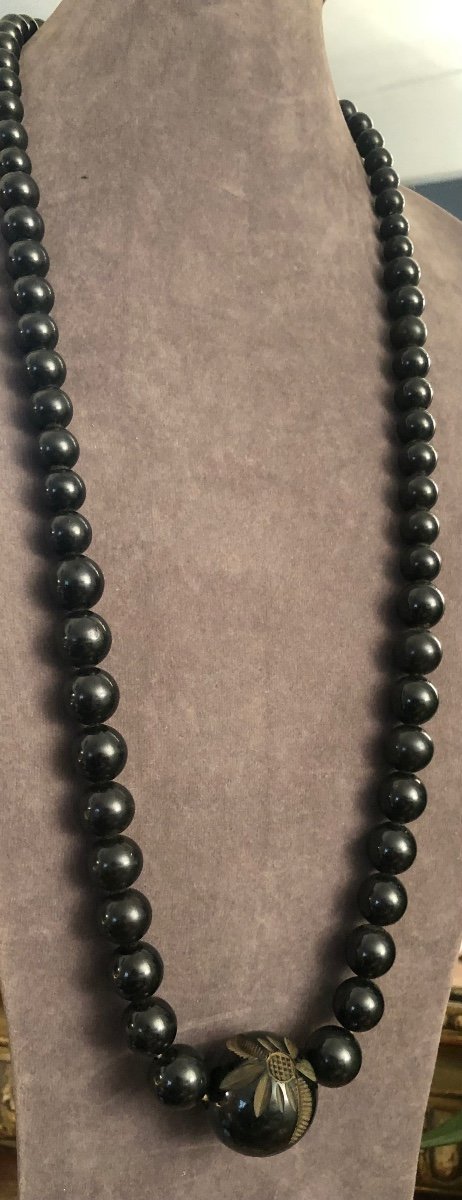 Collier  Galalite  Art-déco -photo-1
