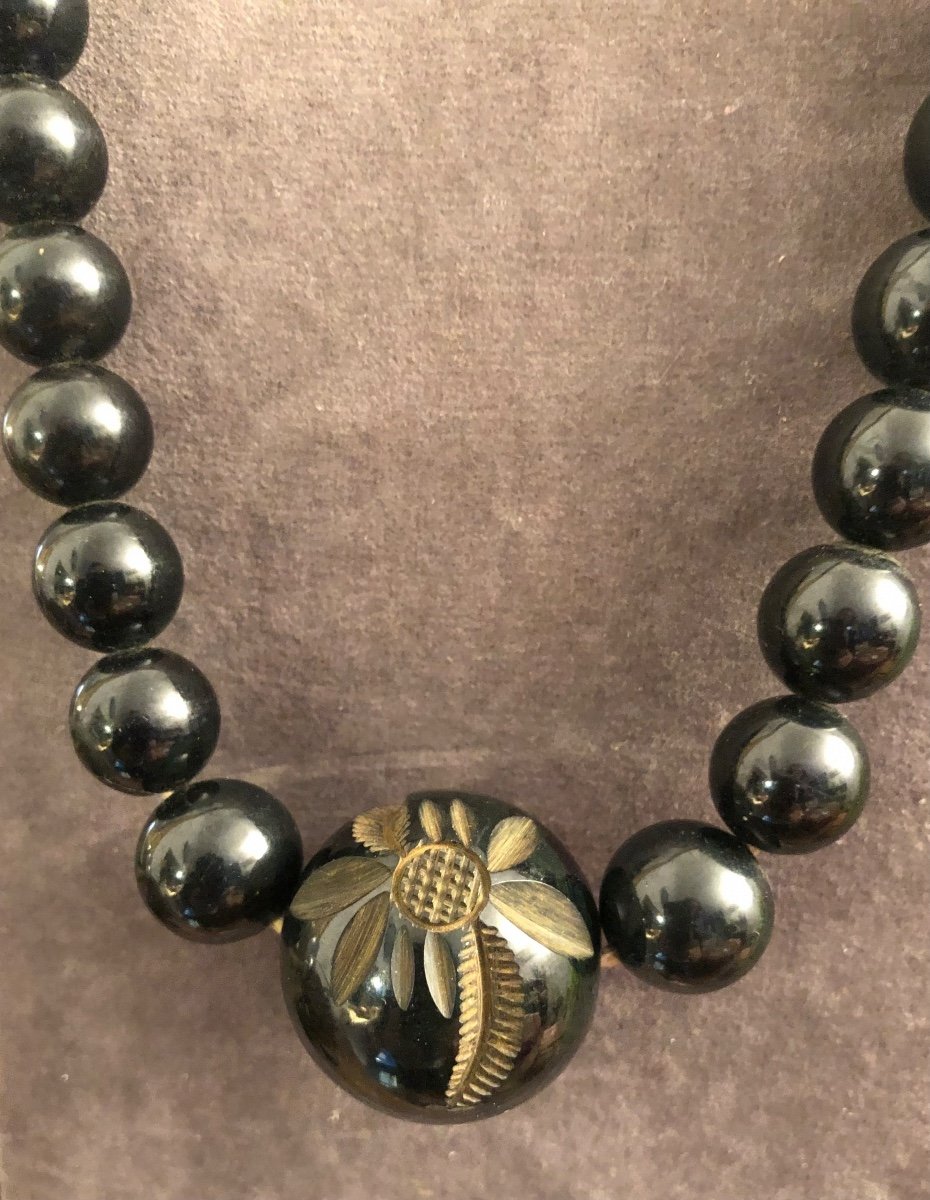 Collier  Galalite  Art-déco -photo-5