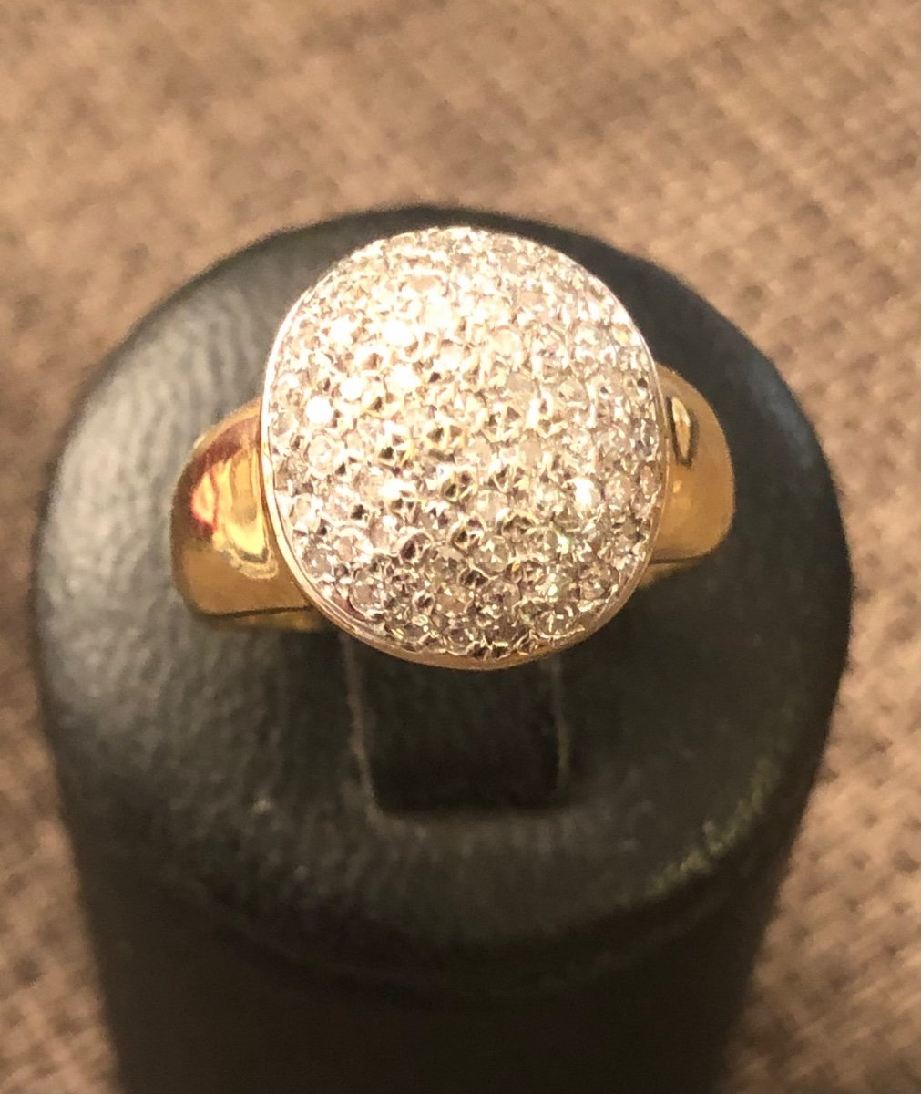 Gold / Diamond Ring -photo-2