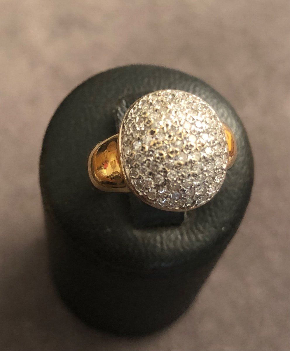 Gold / Diamond Ring -photo-4