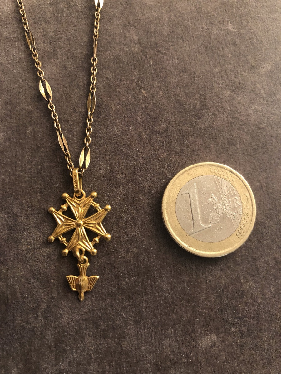 Huguenot Cross And Its Chain -photo-6