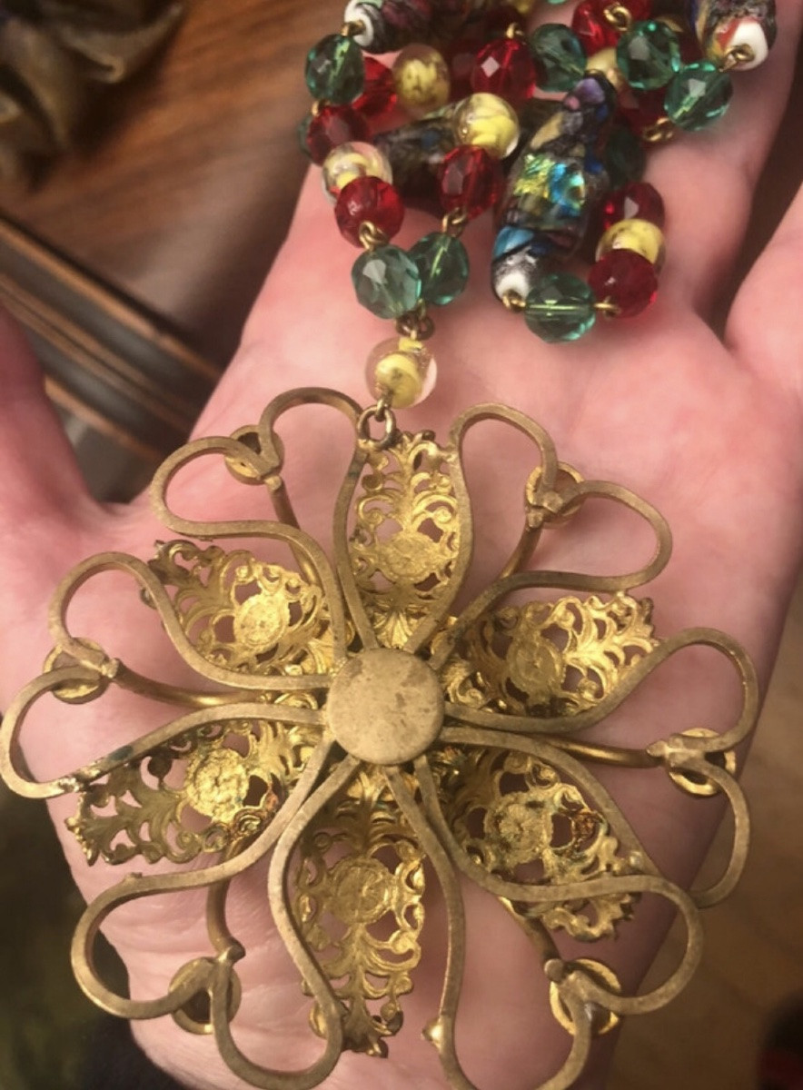 Collier  Couture Années  60-photo-6