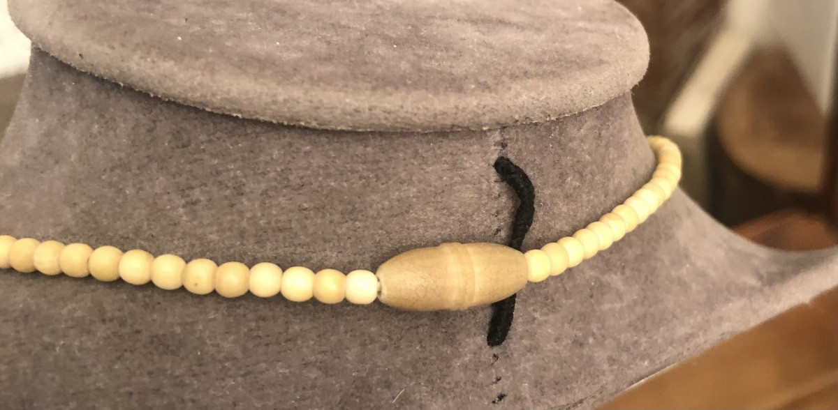 Collier  Art-nouveau  Ivoire -photo-3