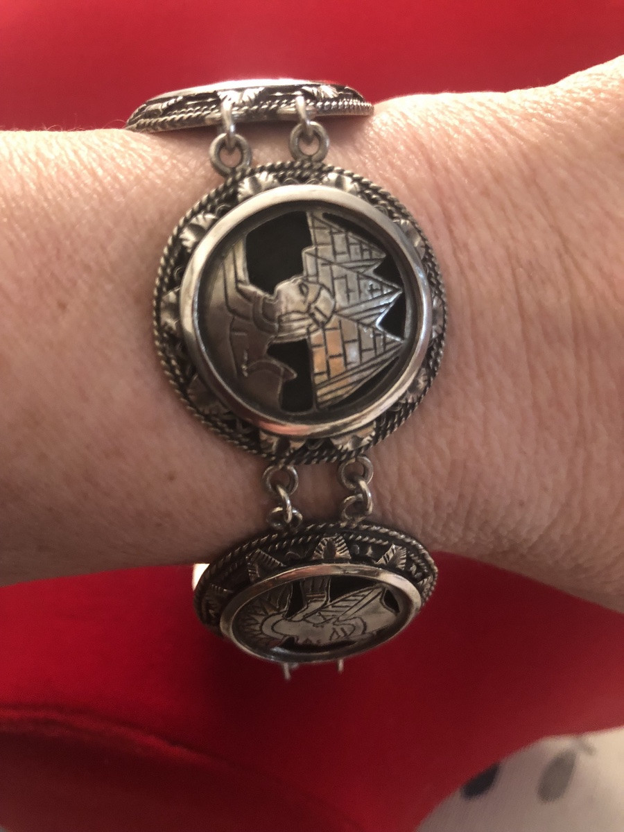 Egyptomania Silver Bracelet -photo-4
