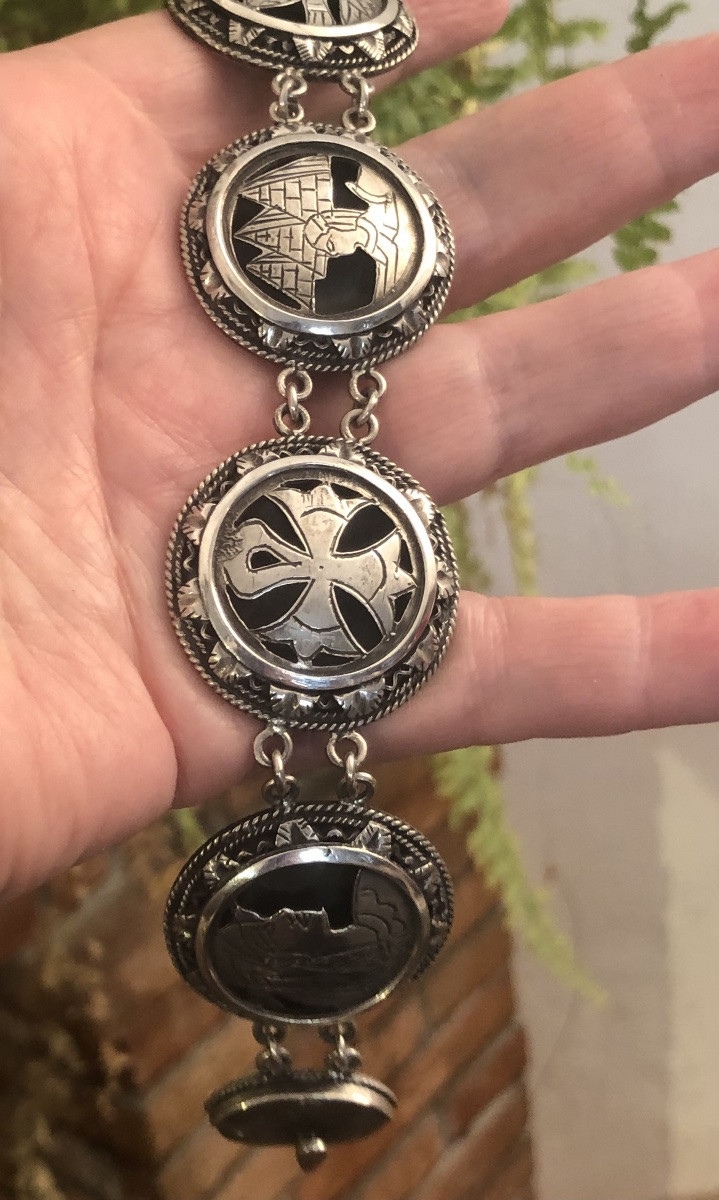 Egyptomania Silver Bracelet -photo-3
