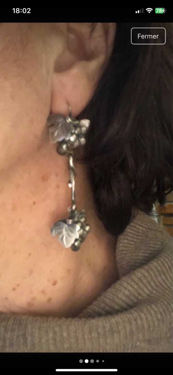 Boucles d’oreilles argent mexicaines-photo-1