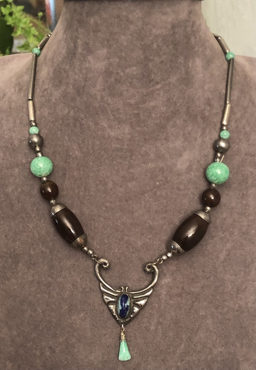 Art Deco Necklace -photo-3