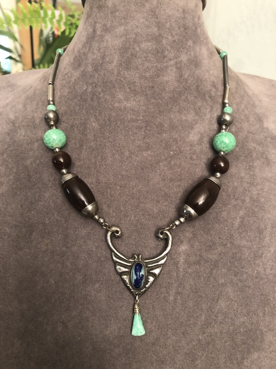 Art Deco Necklace -photo-4