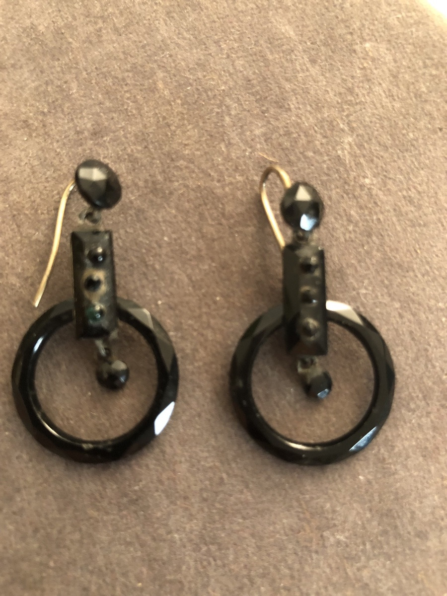 Boucles d'oreilles  Napoléon III  -photo-2
