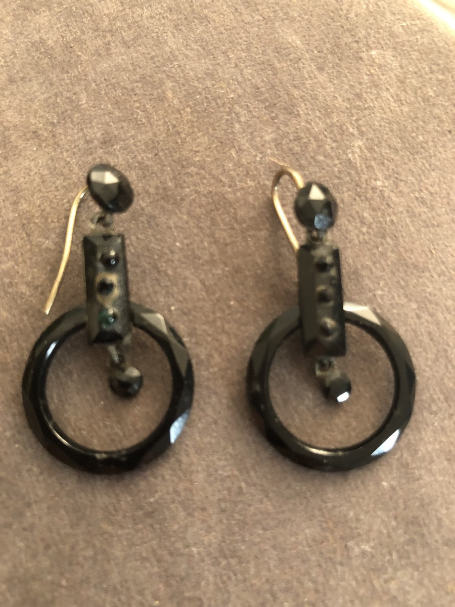 Boucles d'oreilles  Napoléon III  -photo-2