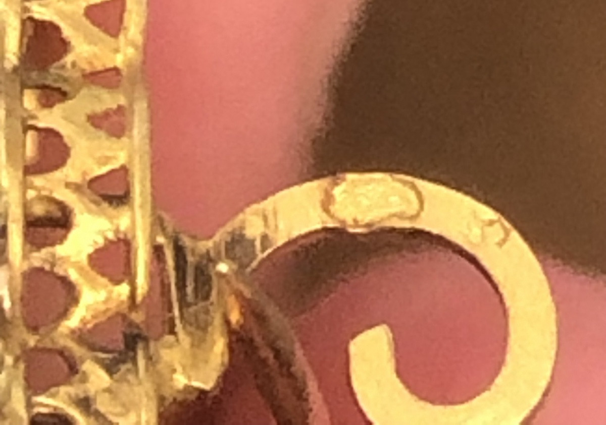 19th Century Gold/diamond Brooch -photo-3