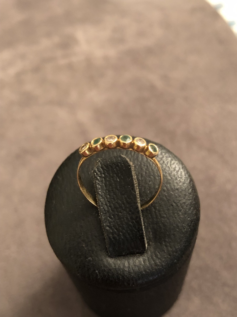 Antique Young Girl's Ring -photo-5