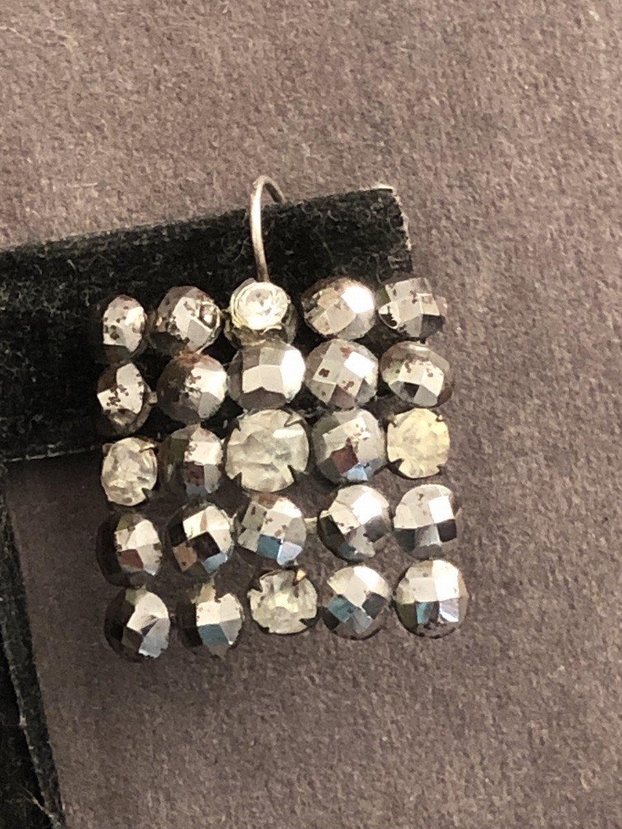 Boucles d’oreilles 19ème -photo-2
