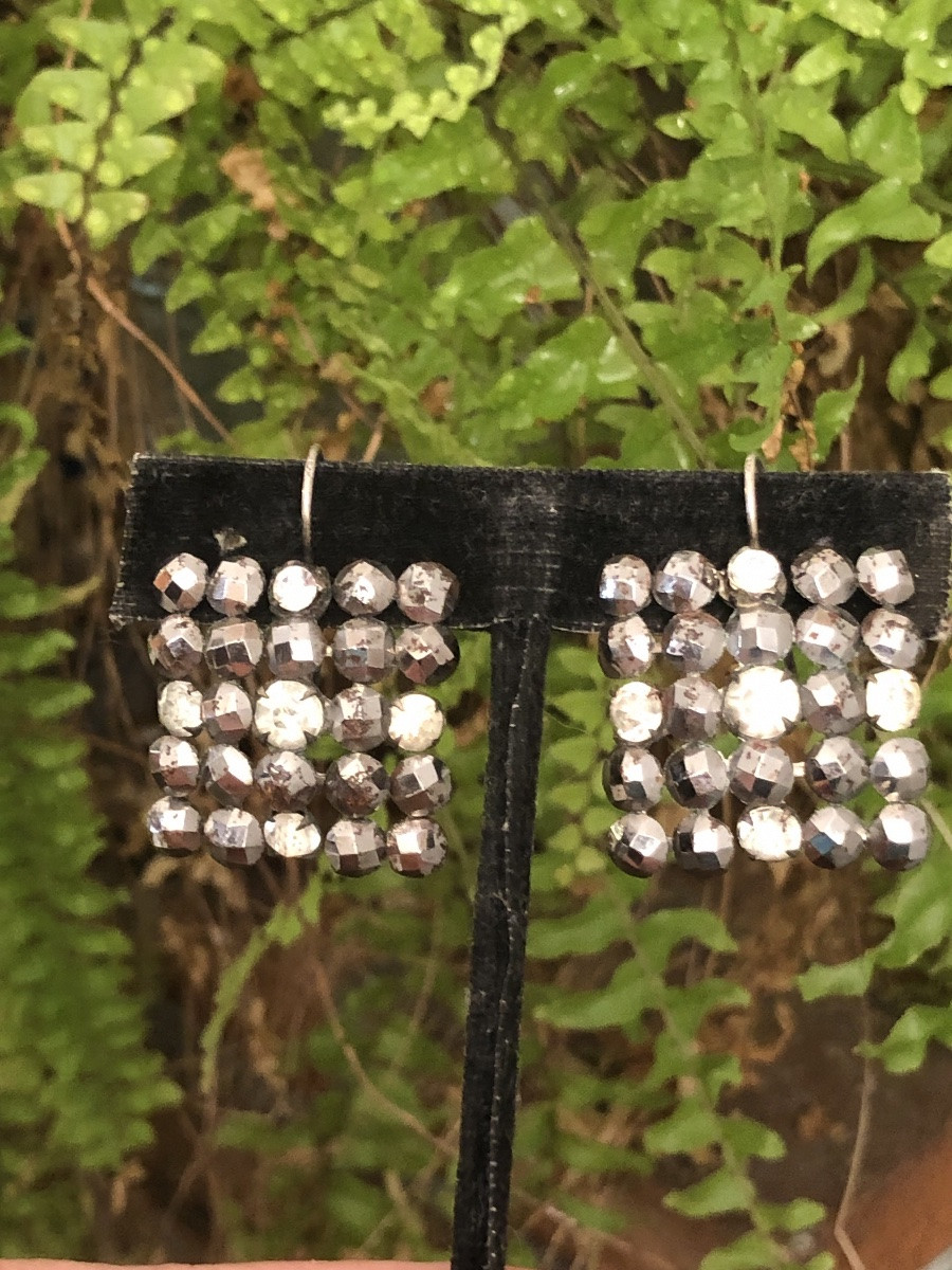 Boucles d’oreilles 19ème -photo-6