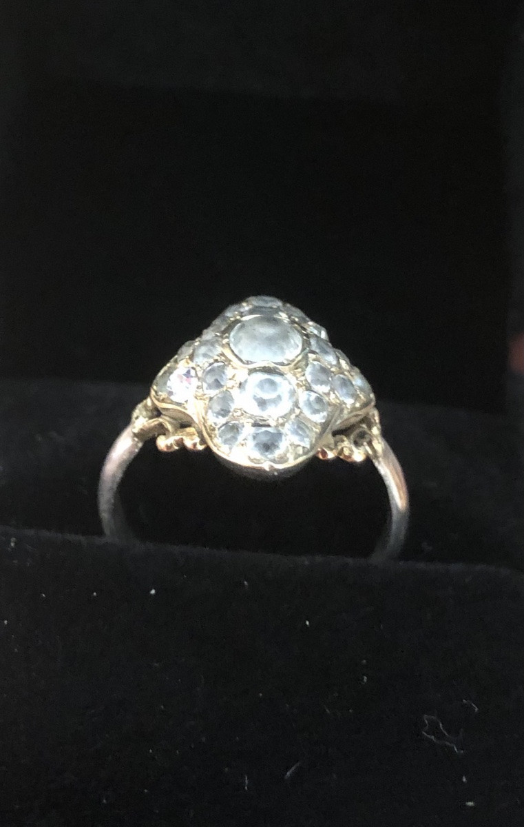 19th Century Gold/silver Ring -photo-2