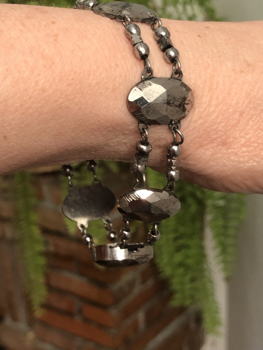 Bracelet  acier  18 ème -photo-4