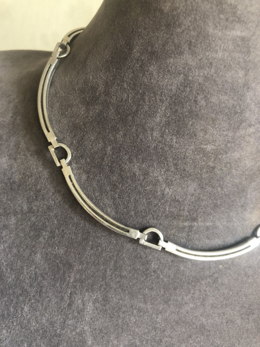 Collier  argent -photo-3