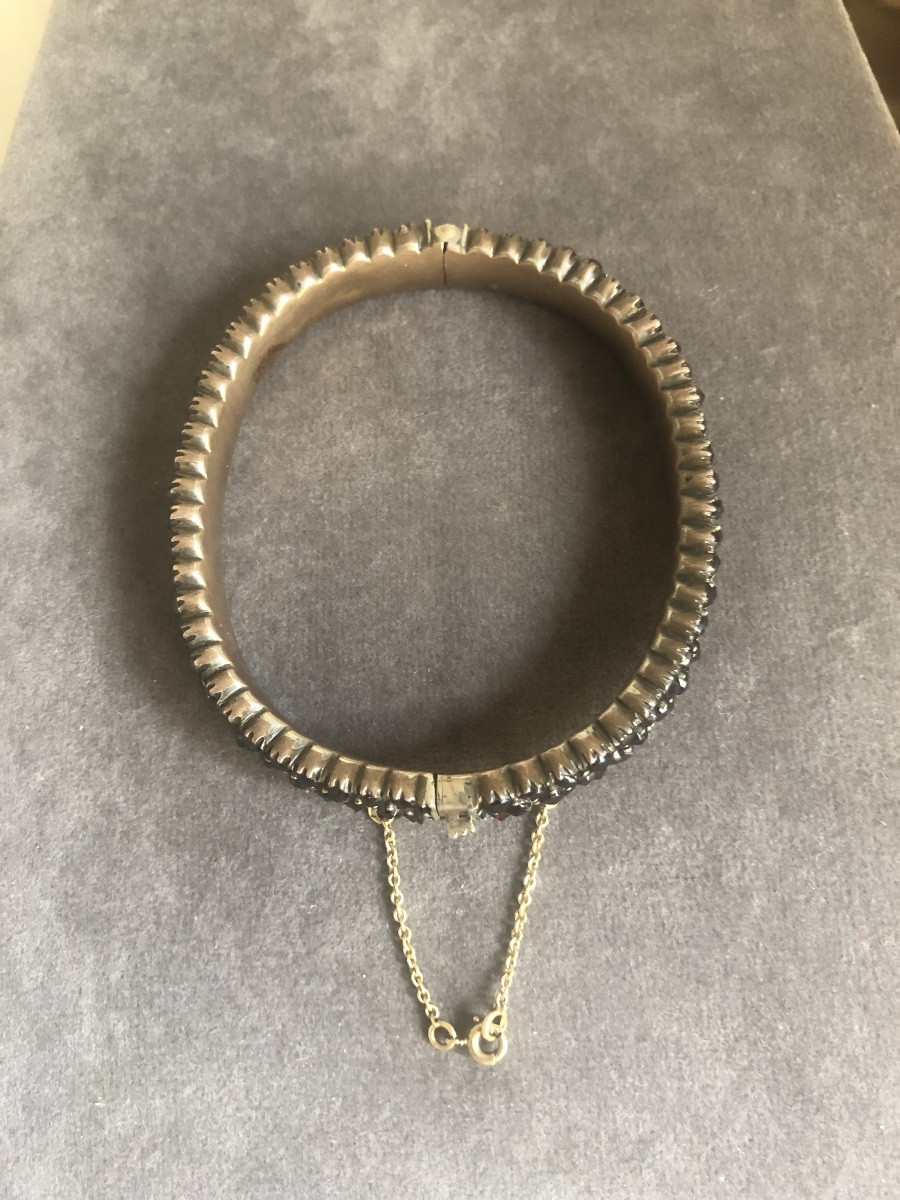 19th Century Garnet Bracelet -photo-3