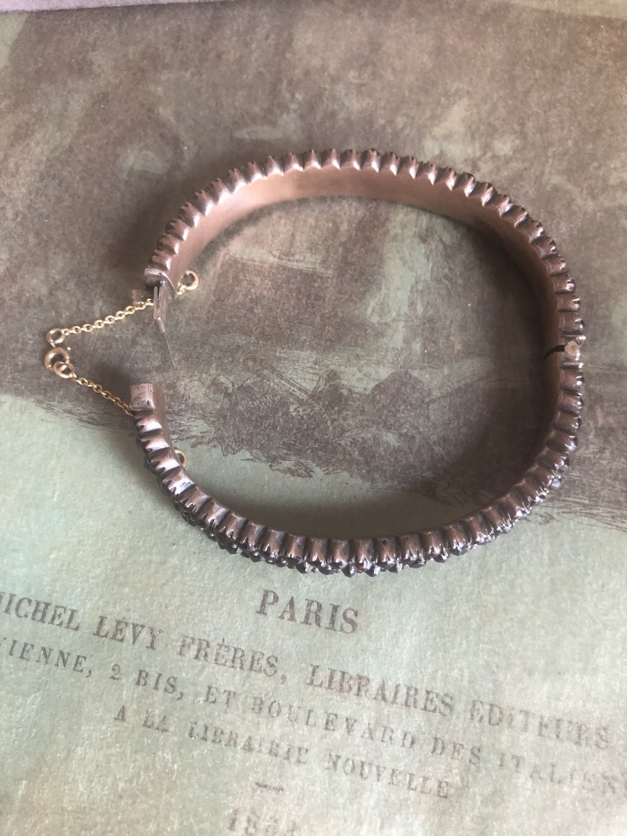 19th Century Garnet Bracelet -photo-2