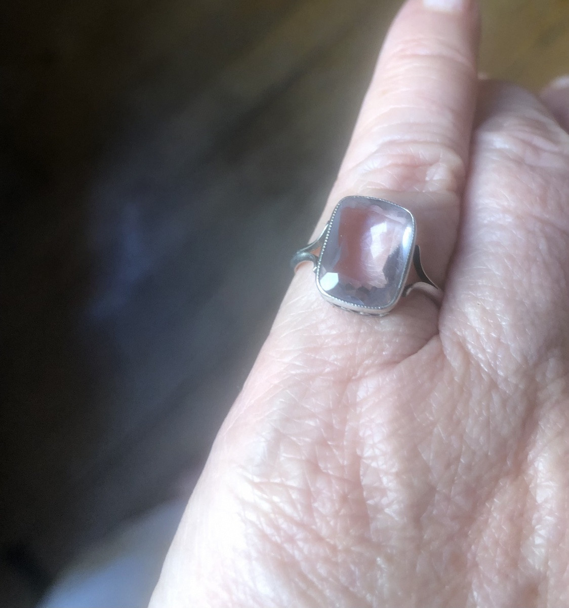 Bague Art -Déco argent -photo-4