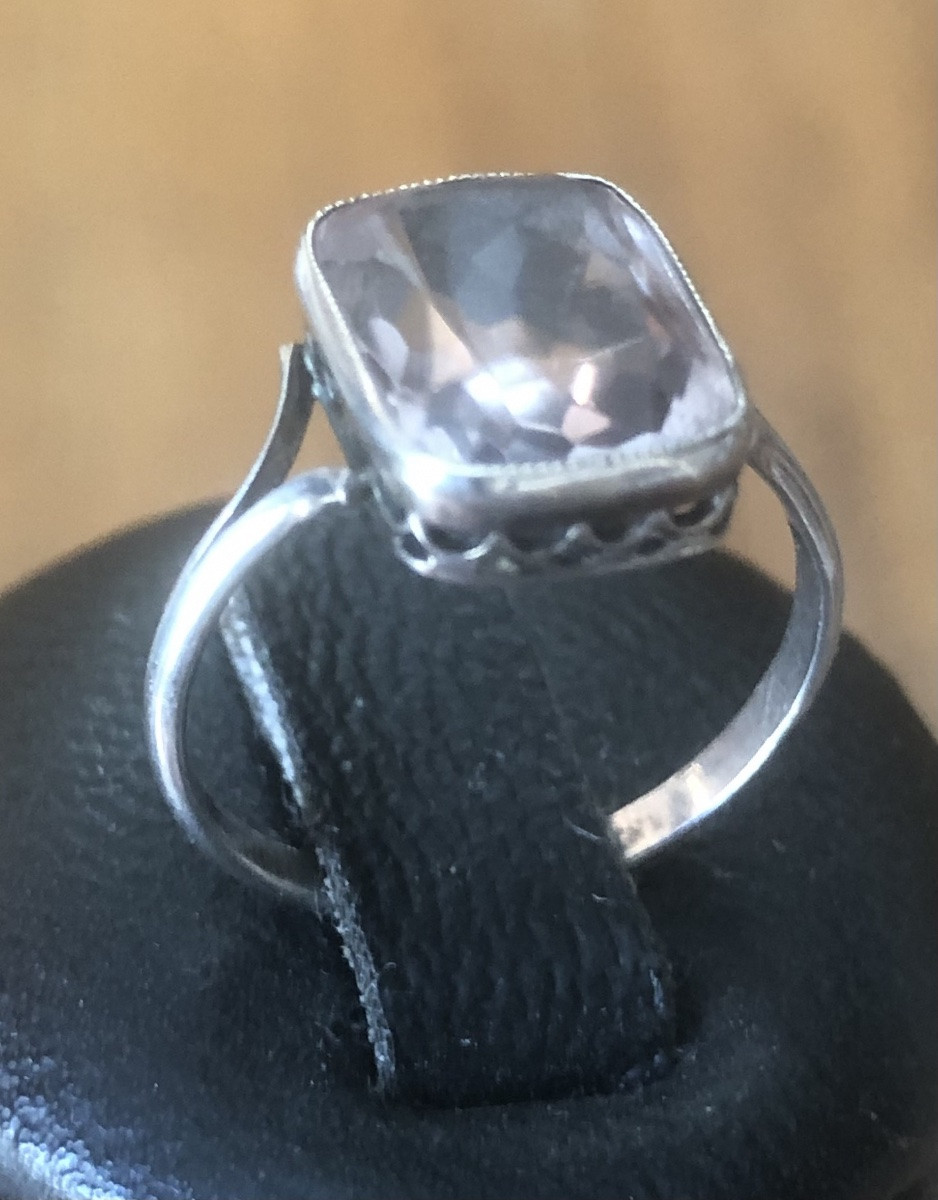 Bague Art -Déco argent -photo-1