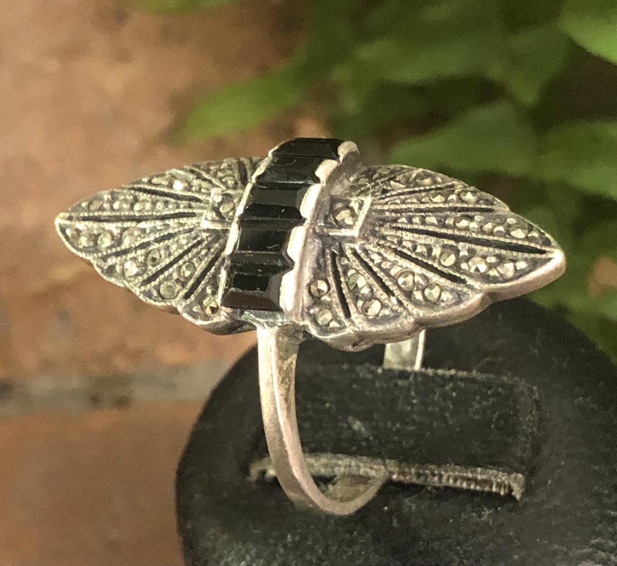Bague Art-Déco argent -photo-1