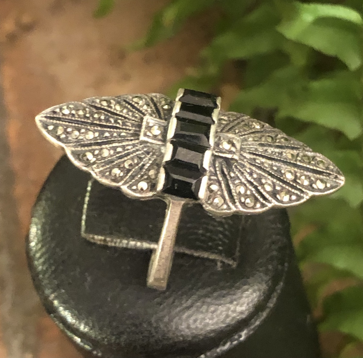 Bague Art-Déco argent -photo-3