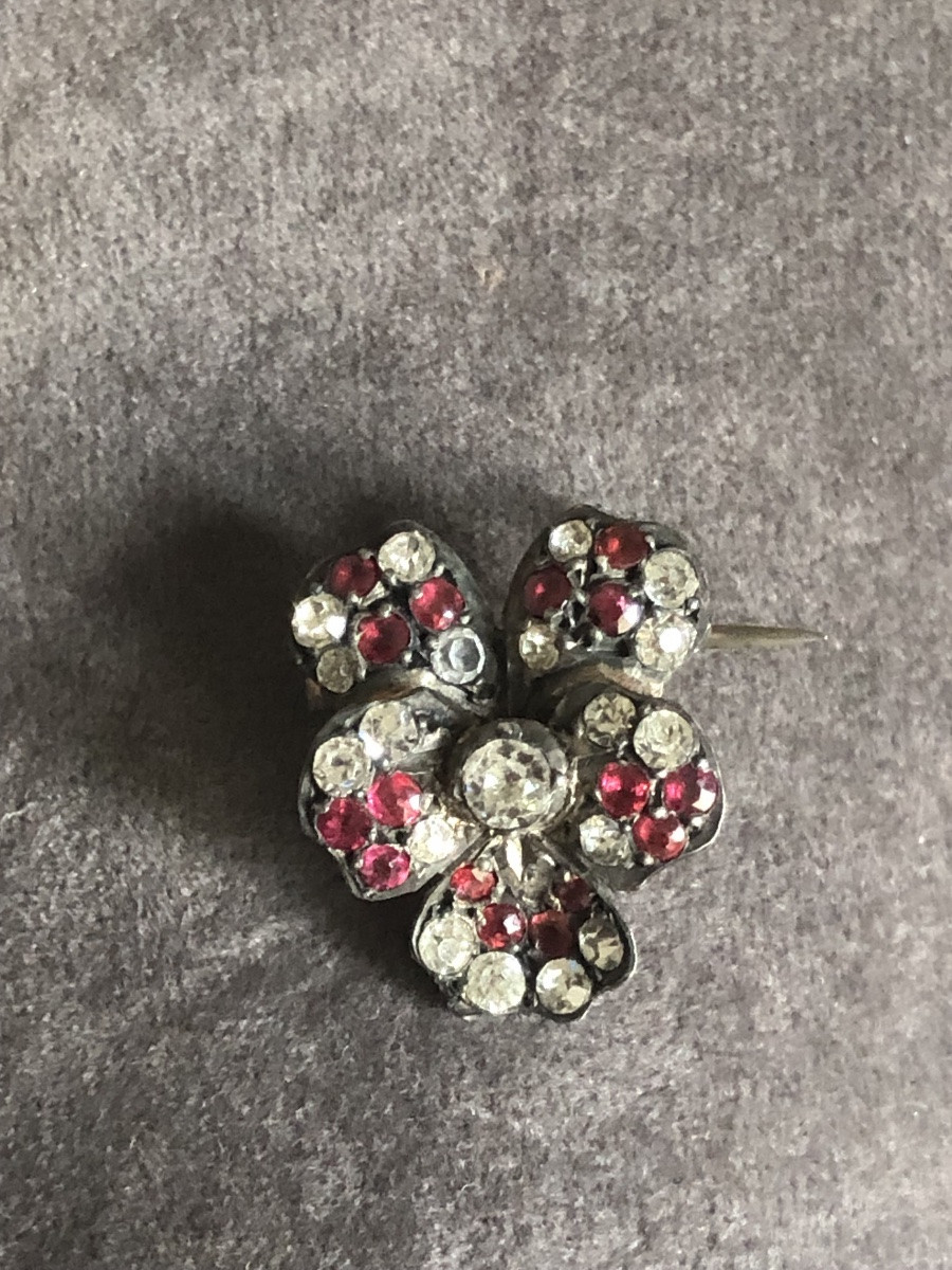Broche miniature pensée -photo-6