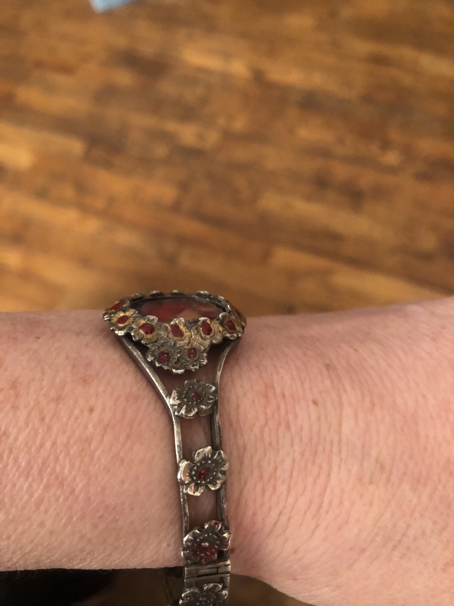 Art Nouveau Madonna Bracelet-photo-5