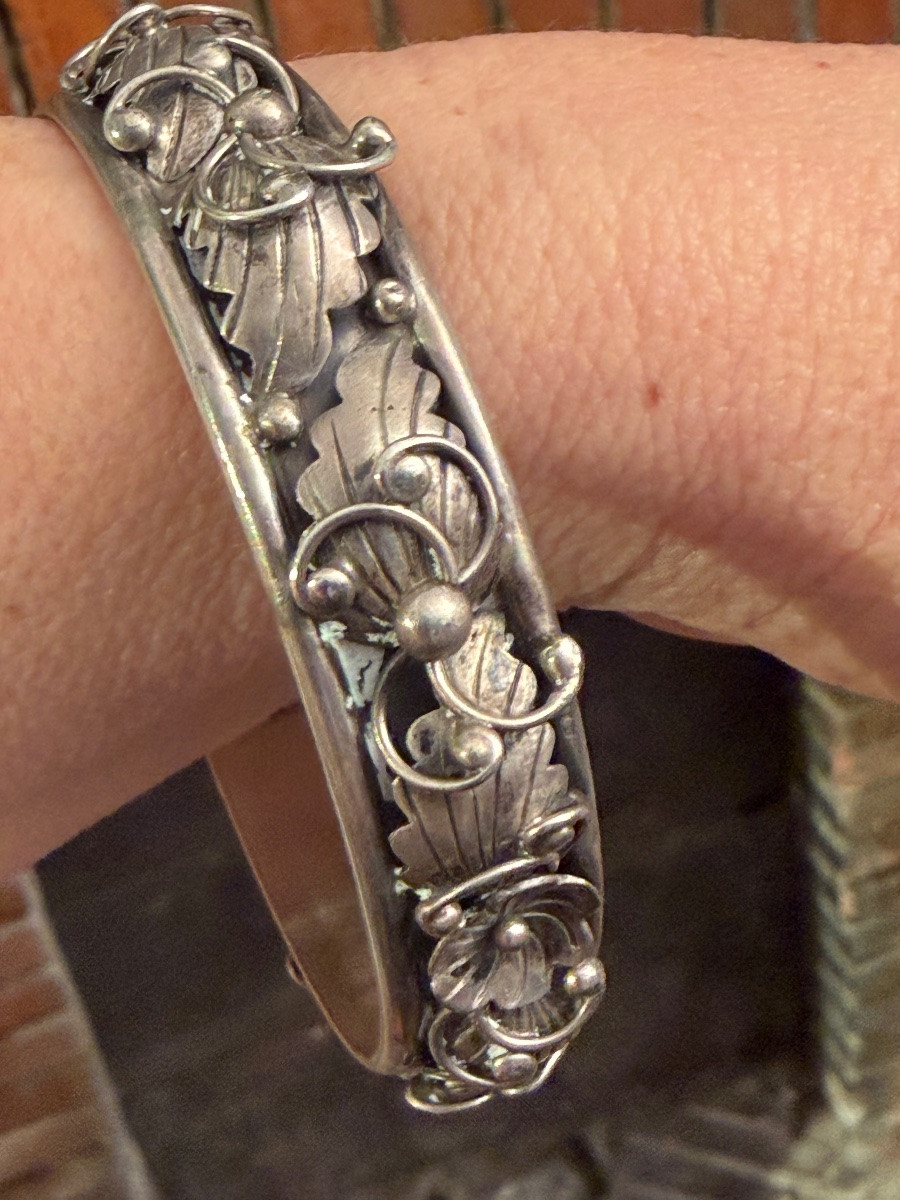 Vintage Silver Bracelet -photo-3