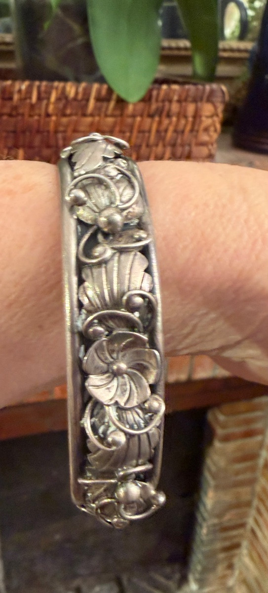 Vintage Silver Bracelet -photo-4