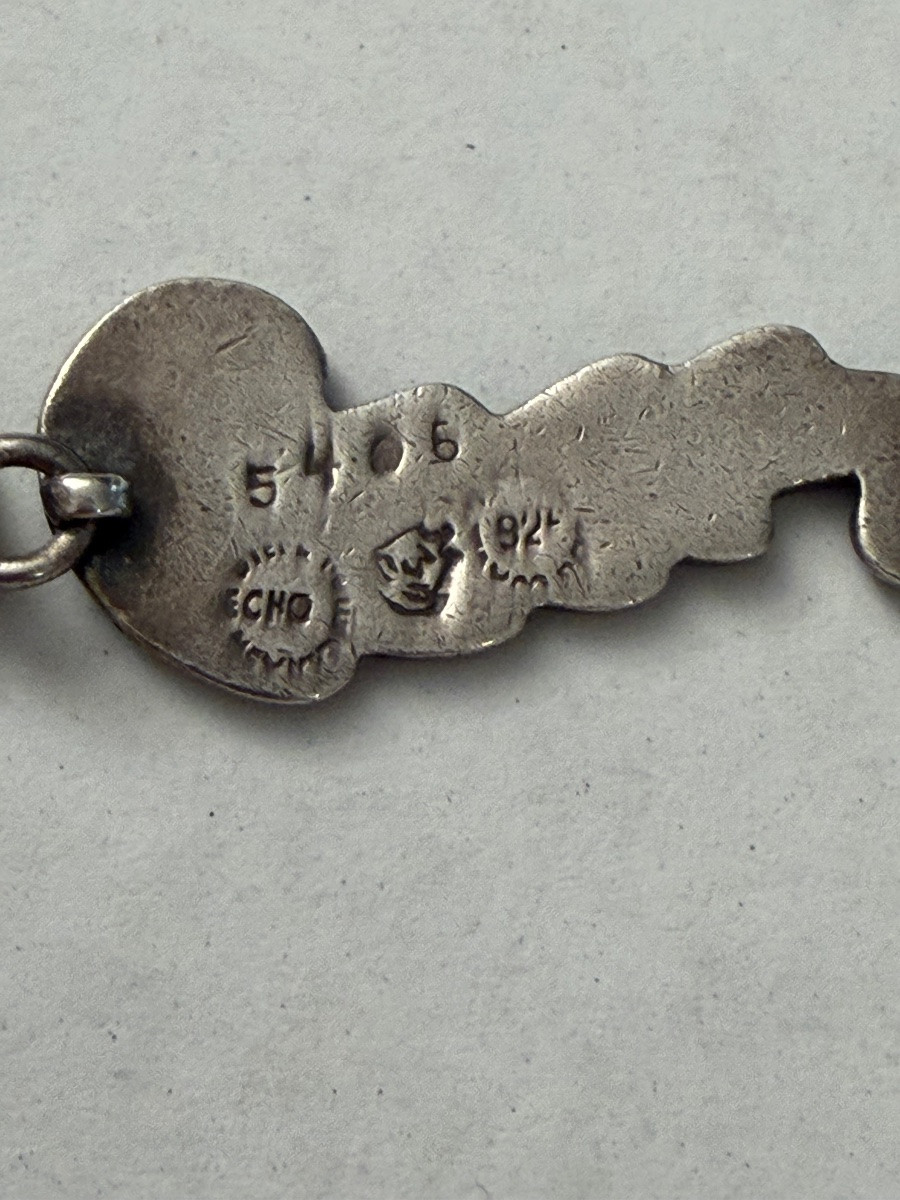 Bracelet mexicain argent /emaillé-photo-1