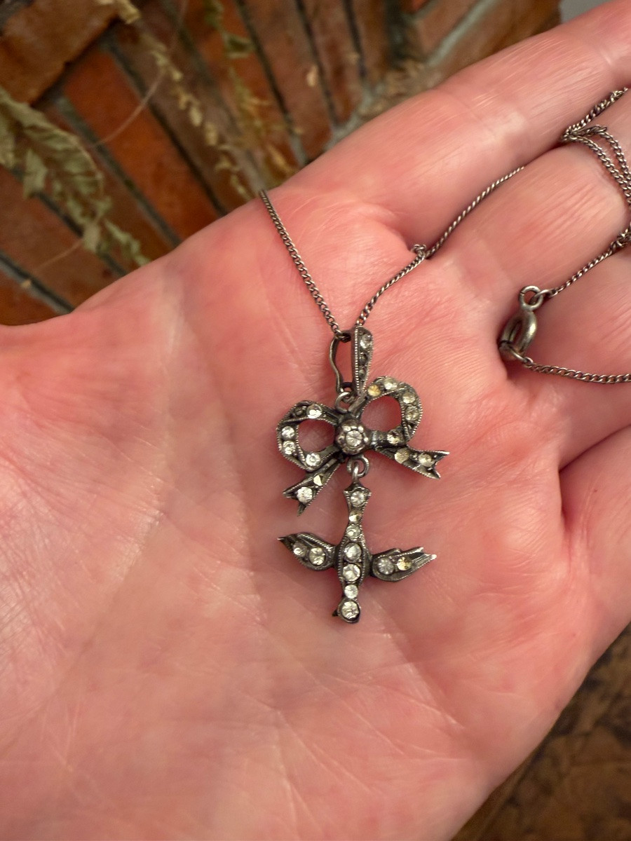 Miniature Silver Holy Spirit -photo-2