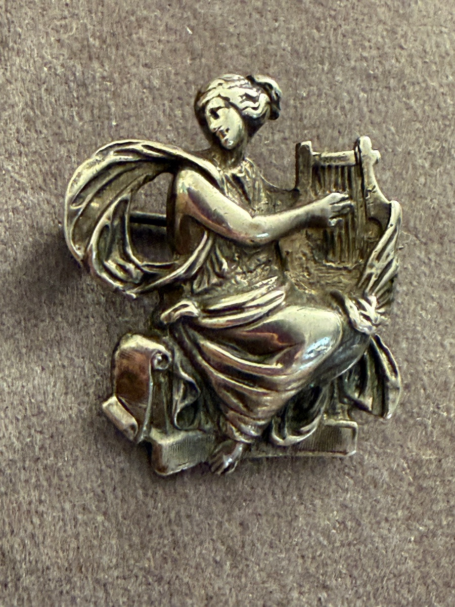 Broche Déesse grecque argent -photo-1