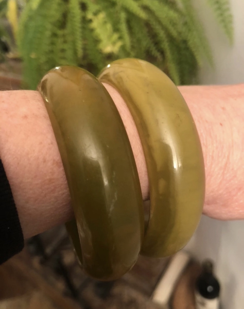 Deux bracelets Bakelite -photo-3