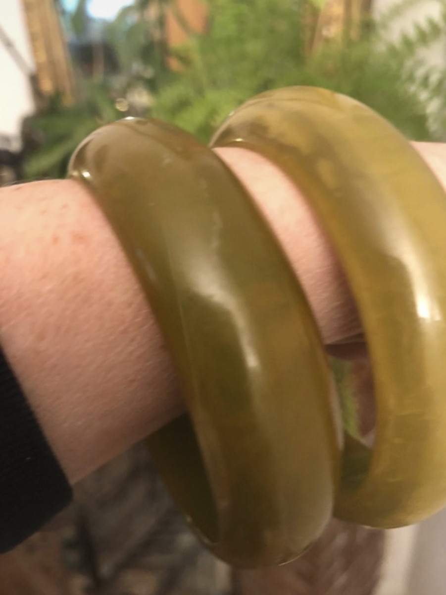 Deux bracelets Bakelite -photo-6