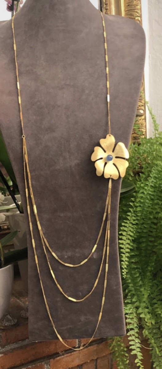 Collier couture vintage -photo-3