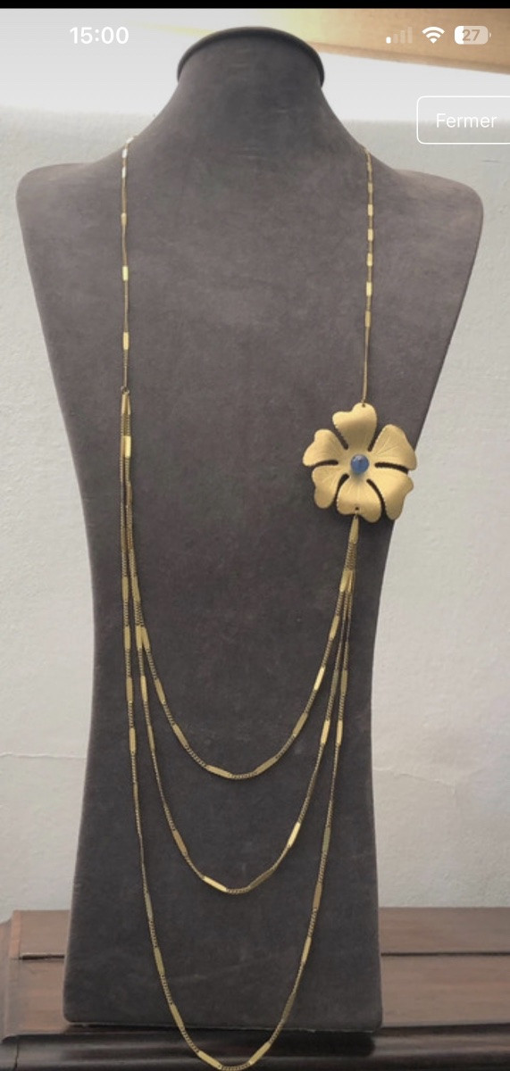 Collier couture vintage -photo-1