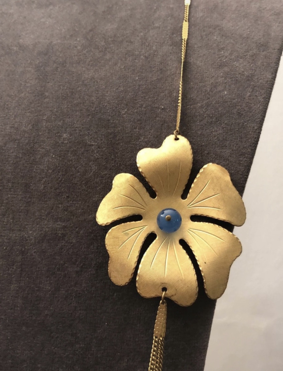 Collier couture vintage -photo-2