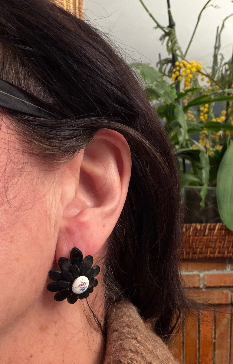 Boucles d'oreilles  Napoléon III -photo-2