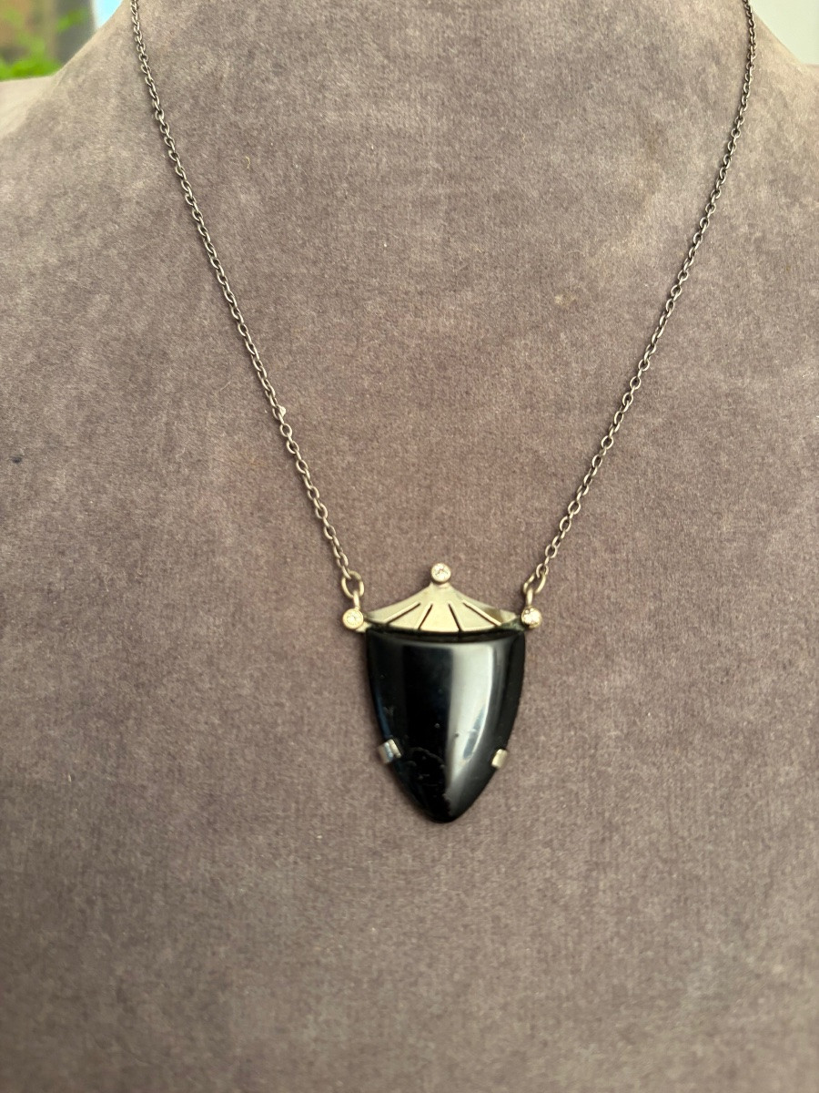 Art Nouveau Pendant-photo-3