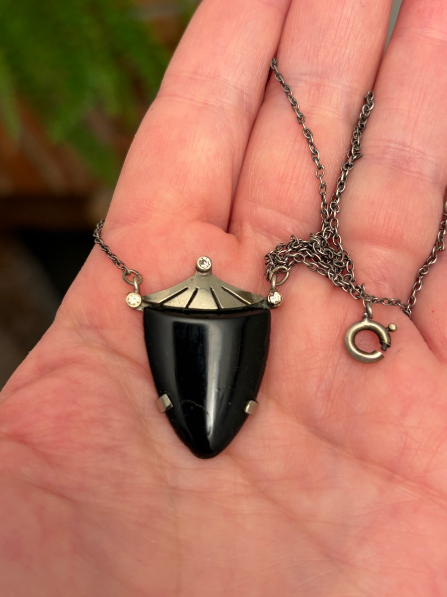 Art Nouveau Pendant-photo-2